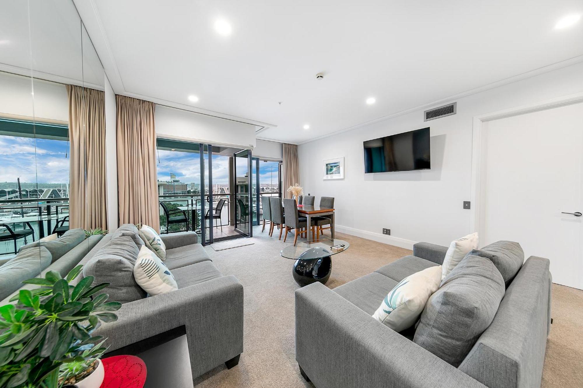 Sophisticated Spacious Apt W Stunning Harbour View Auckland Kültér fotó